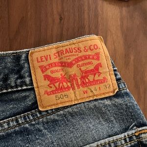 Vintage Levi’s original 505, 34x32, vintage condition